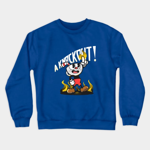 It's A Knockout! Crewneck Sweatshirt by YukiGoomba